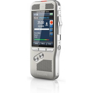 Philips DPM-8000 Professional Digital Pocket Memo Voice Recorder with Cradle and Speechexec Pro Software
