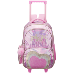 Quest Mirror-Glitz Trolley Backpack Pink