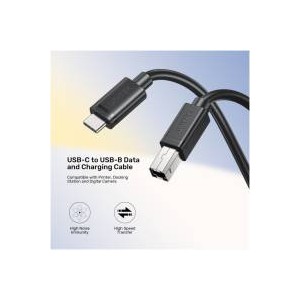 Unitek 2M USB2.0 Cm To Bm Printer CAB(C14140ABK03)
