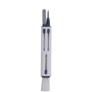 3-in-1 Multi-Cleaning Pen for Bluetooth Earbuds – Soft Brush Kit for Earphones- Cases &amp; Keyboards