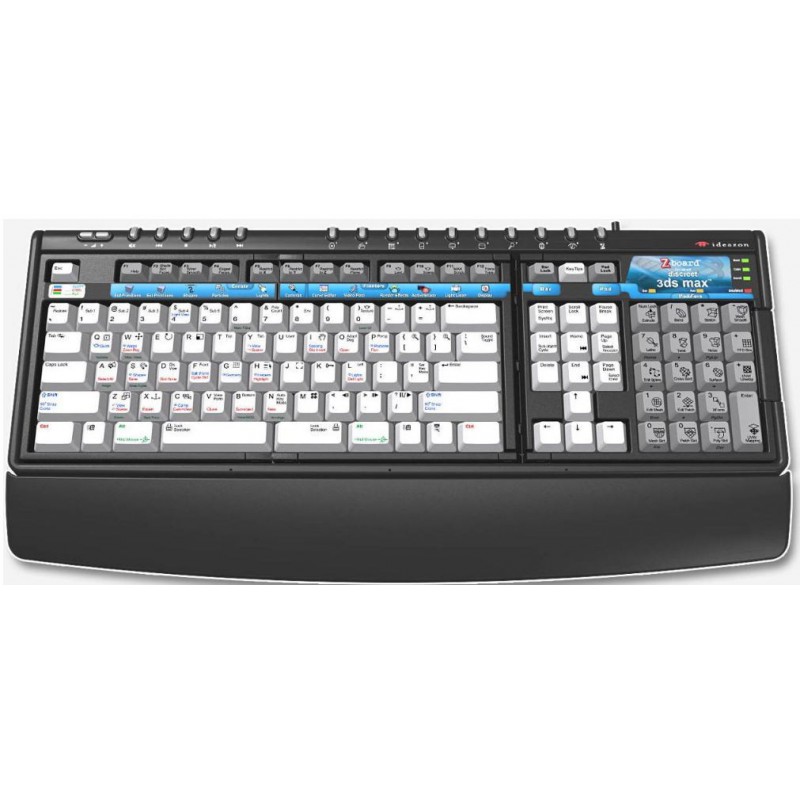 Zboard Keyset For 3ds Max 134 Labeled 3ds Max