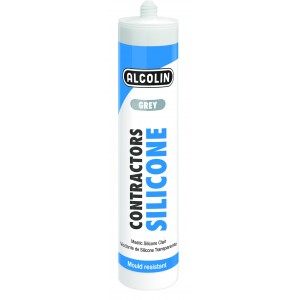 Alcolin Contractors Silicone 260ML Grey
