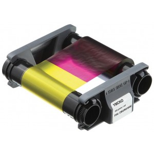 Evolis YMCKO Card Printer Colour Ribbon 100 Prints - CBGR0100C