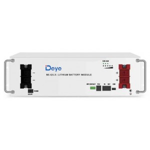 Deye 5.3KWh LFP Battery (SE-G5.3PRO) - with 5 Year (6000 Cycle) Warranty / 100A