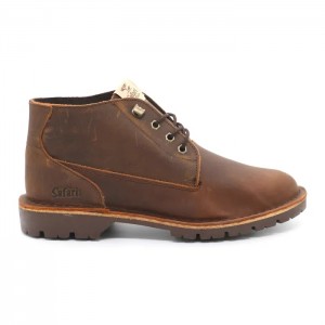Bata Safari Orange Mens Brown Size 8