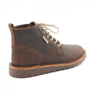 Bata Safari Orange Mens Brown Size 6