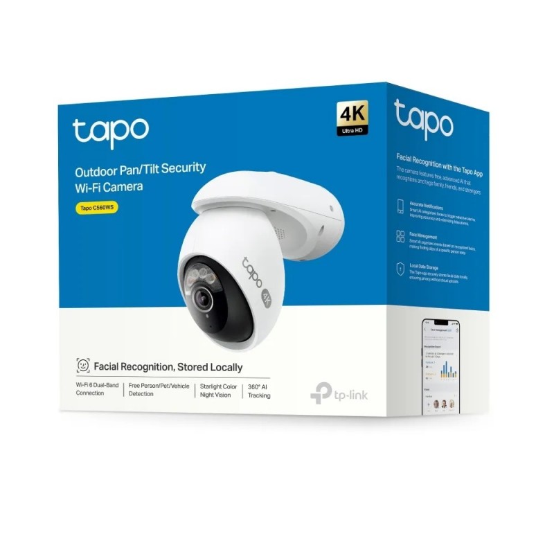 TP-Link Outdoor Pan/Tilt Security Wi-Fi Camera | Tapo C560WS - GeeWiz