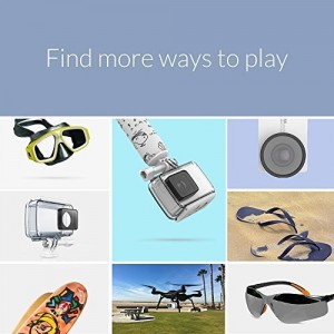 YI 4K Action Camera with EIS/Live Stream/Voice Control/12MP Raw Image/30fps Video