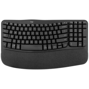 Logitech® Wave Keys wireless ergonomic keyboard - GRAPHITE