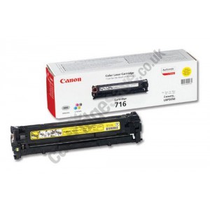 Canon 1977B002AA 716Y Yellow Laser Toner Cartridge
