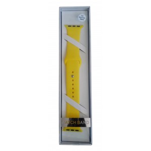 Apple Silicone Watch Strap 42mm-Yellow