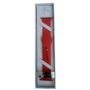 Apple Silicone Watch Strap 42mm-Red