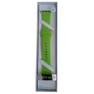 Apple Silicone Watch Strap 42mm-Light Green