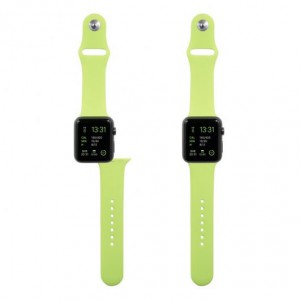 Apple Silicone Watch Strap 42mm-Light Green