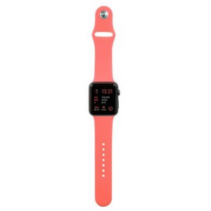 Apple Silicone Watch Strap 38mm-Orange