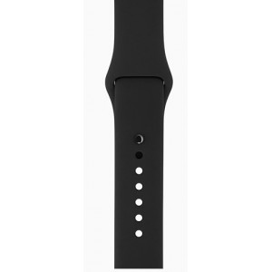 Apple Silicone Watch Strap 38mm-Black