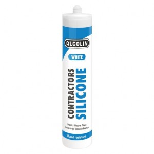 Alcolin Contractors Silicone White 260ML