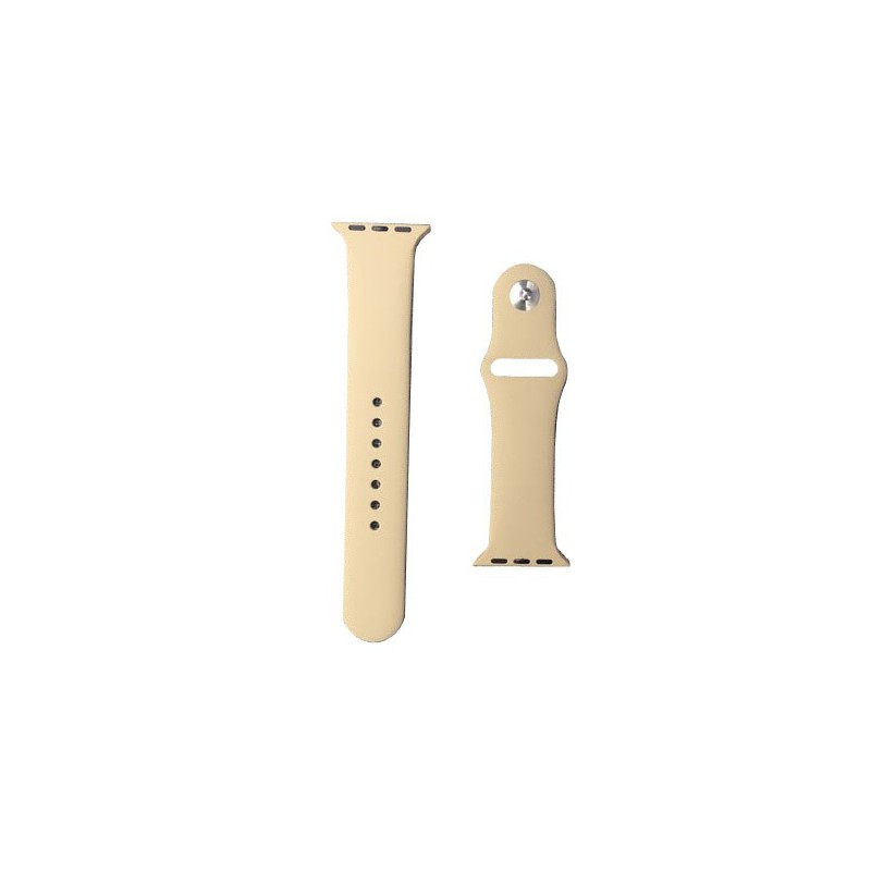 Apple Silicone Watch Strap 42mm-Light Brown