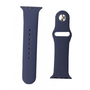 Apple Silicone Watch Strap 38mm-Navy Blue