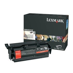 Lexmark X654X31E  High Yield Black Toner Cartridge