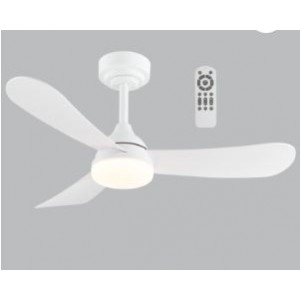18W LED Cct 25W DC Motor 3 ABS Blades Remote