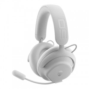 Dell AlienWare Pro Wireless Gaming Headset- Connectivity Technology:Wired/Wireless (Bluetooth)- Features: 50mm graphene-coated drivers- 2-mic AI noise cancellation- ANC- Fast Charging Time: 15 minutes
