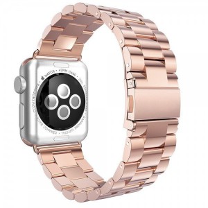 Apple Stainless Steel Watch Strap 42mm-Rose Gold