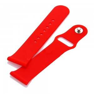Apple Silicone Watch Strap 42mm-Red