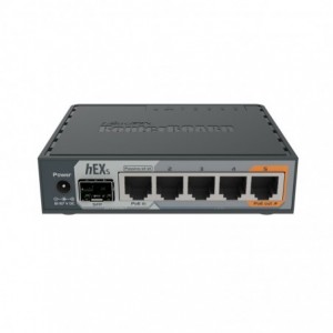 E60IUGS - MikroTik hEX S 5P GB 1x 2.5G SFP Router