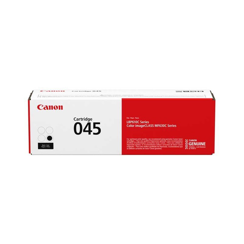 Canon 1242C002AA  Toner Cartridge 045 Black (1,400 Pages)