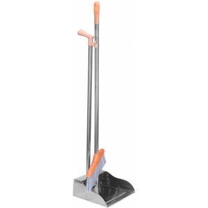Casey Long Standing Dustpan And Broom Set Yellow