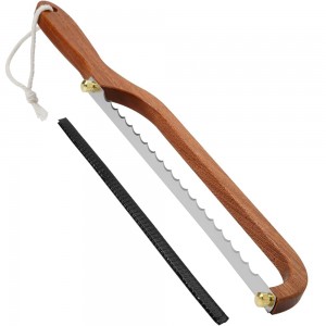 Premium Wooden Sourdough &amp; Homemade Bread Knife