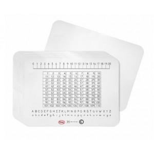 Writing Slate 1-110 Number CHART- 0-20 NUMBERLINE- Junior Alphabet A-Z PACK Of 10