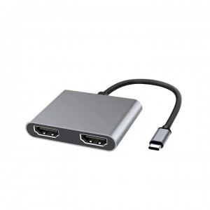 USB-C Dual HDMI 4K Display Adapter