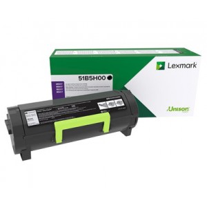 Lexmark 51B5H00  Black Extra High Yield Return Programme Toner Cartridge