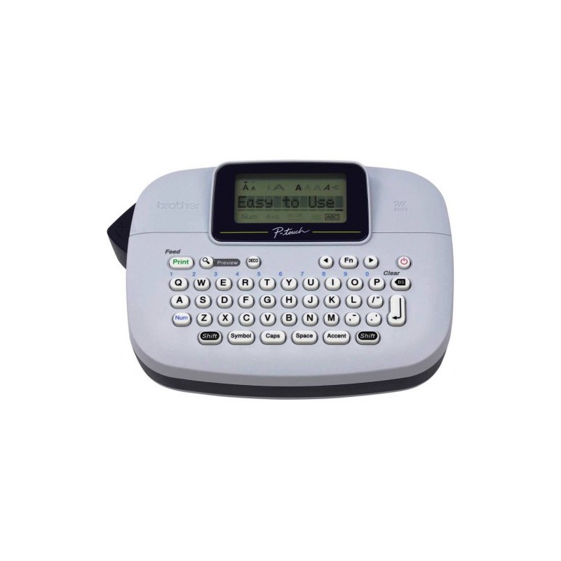 Brother PT M95AD Handheld 2 Line Label Printer/ 9 – 12 MK Tapes/ Adapter 