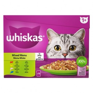 Whiskas Cat Food Pouch Bulk Mpack Mix Select Jelly