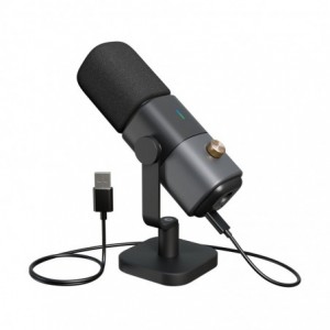 NearStream Podcast &amp; Streaming Dynamic Microphone with Desk Stand