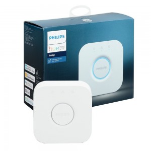 PHILIPS Hue Smart Bridge Hub - Compatible with Amazon Alexa Apple