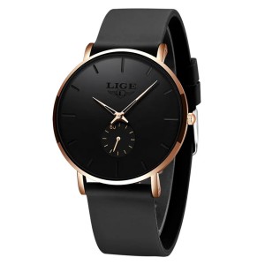 Unisex Minimalist Silicone Ultra-Slim Luxury Watch