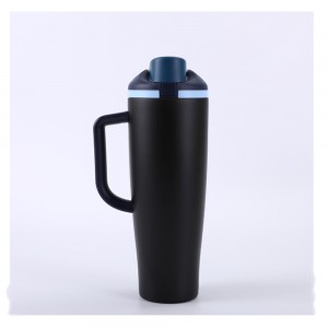 Dual-Sip Insulated Stainless Steel Water Bottle 1.2L
