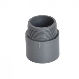 BLU52 Adaptor 1 1/2X50MM Pool PVC Gry Mxf