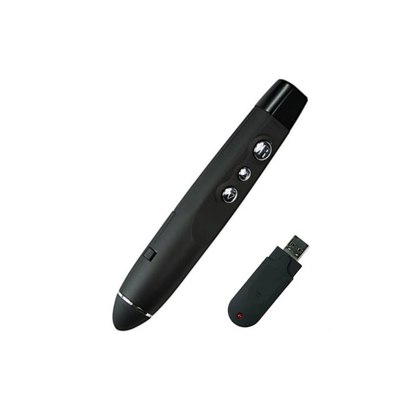 Presenter with Laser Pointer and Powerpoint Presentation Remote Control Clicker