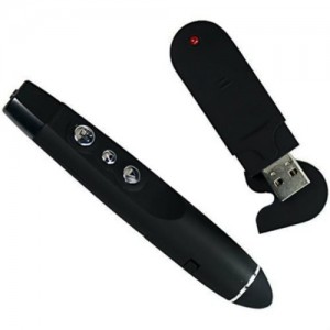 Presenter with Laser Pointer and Powerpoint Presentation Remote Control Clicker