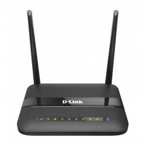 D-link  DSL-124  Wireless N 300 ADSL2+ 4-Port Router