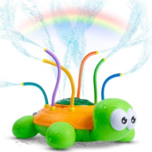 Turtle Spinning Sprinkler for Kids | Summer Splashing Fun