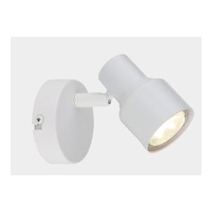 White Spotlight 1X50W GU10 LED Base 80MM