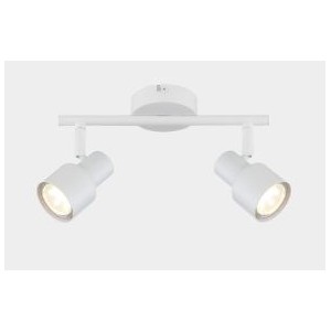 White Spotlight 2X50W GU10 LED Bar 250MM