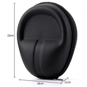 Tuff-Luv - Made for Belkin! - Rugged Headphone Case for the Belkin SoundForm and Surround Isolate HeadPhones - Black