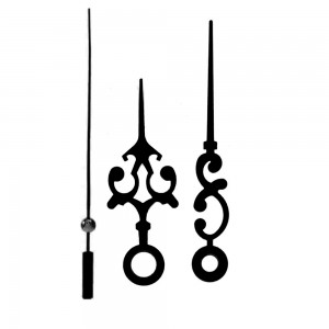 Ornate Vintage Clock Hands Set - Baroque Style